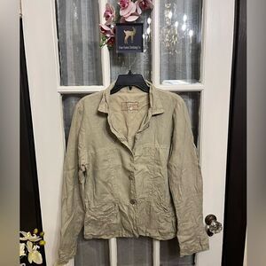 Johnny Was Light Green Jacket